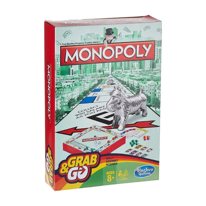 Monopoly Grab And Go Game - لعبة